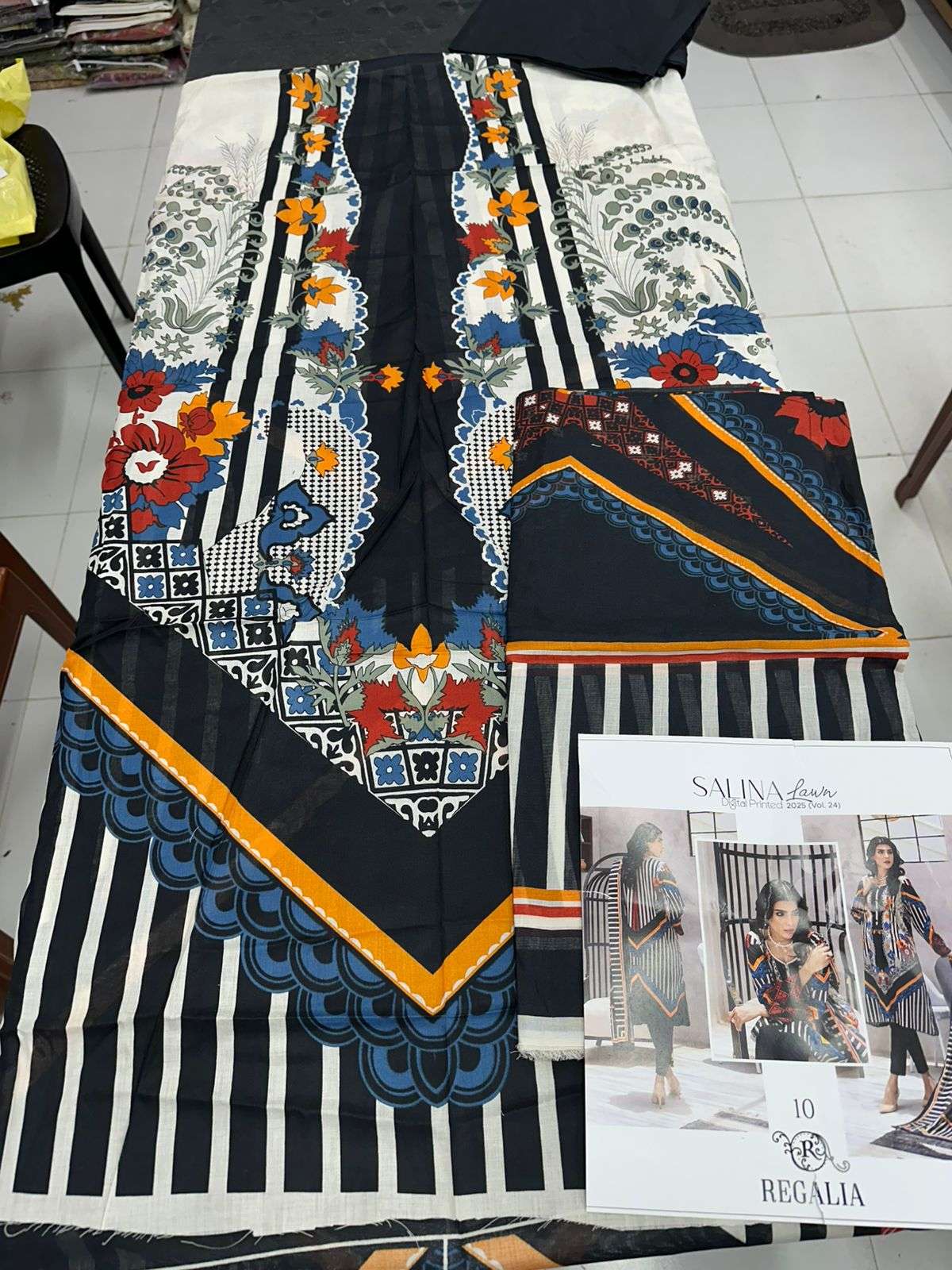 SALINA Digital Lawn Festive Edition 2025 Vol 24 by Regalia Textiles